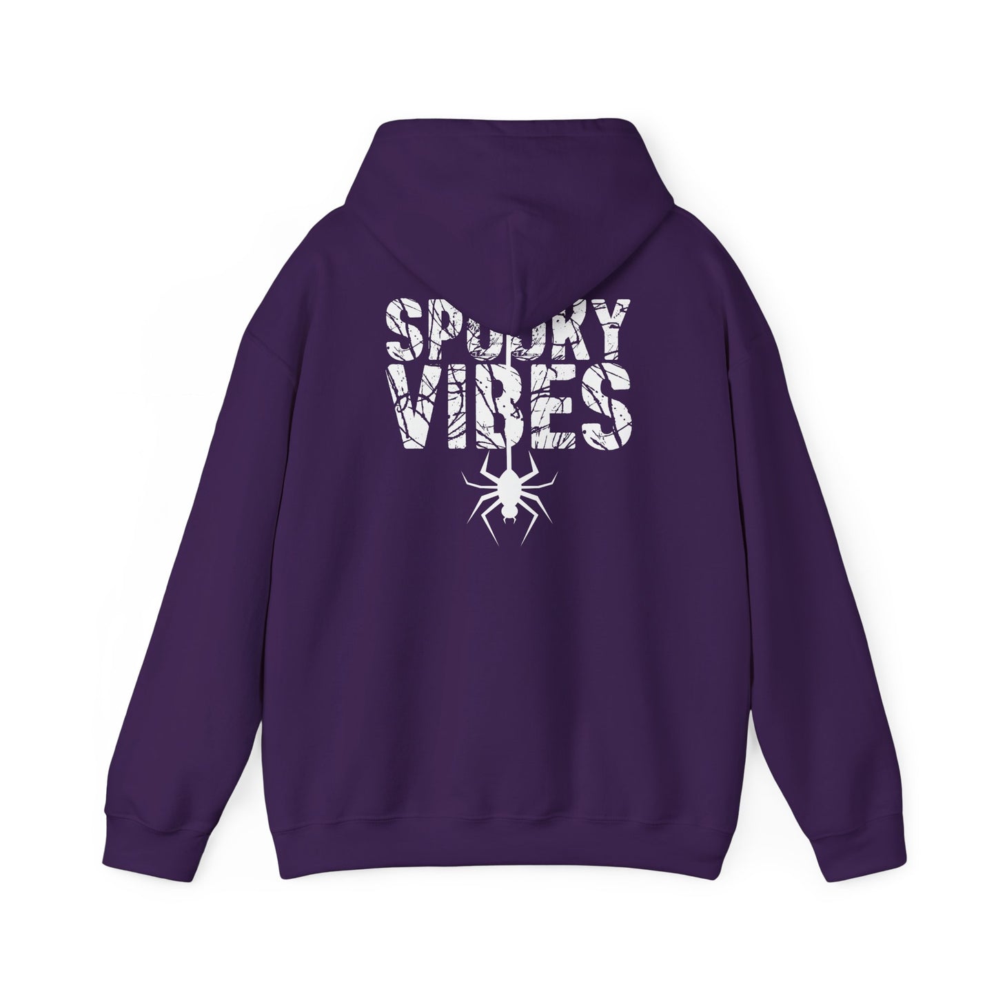 Spooky Vibes Unisex Hoodie, Halloween Sweatshirt, Cozy Fall Apparel, Fun Gift for Halloween Lovers, Spooky Season Wear