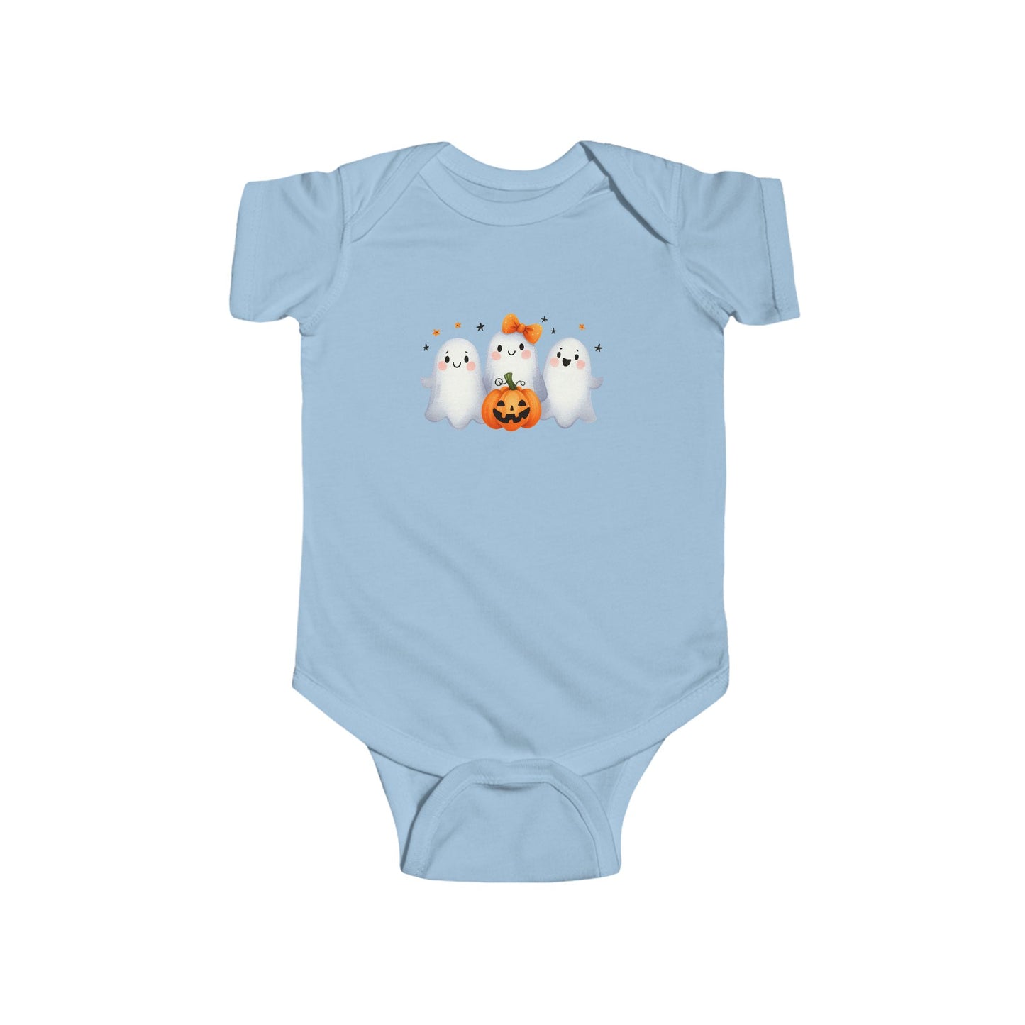 Cute Halloween Infant Bodysuit, Baby Ghost Costume, First Halloween Outfit, Newborn Gift, Adorable Holiday Apparel
