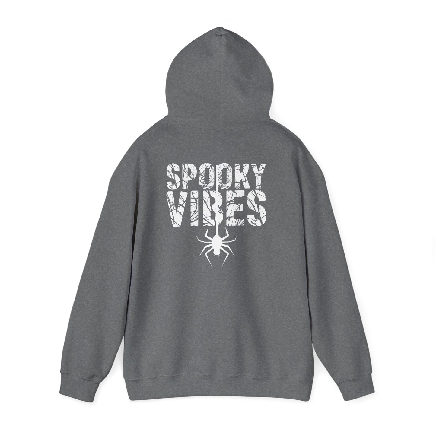 Spooky Vibes Unisex Hoodie, Halloween Sweatshirt, Cozy Fall Apparel, Fun Gift for Halloween Lovers, Spooky Season Wear