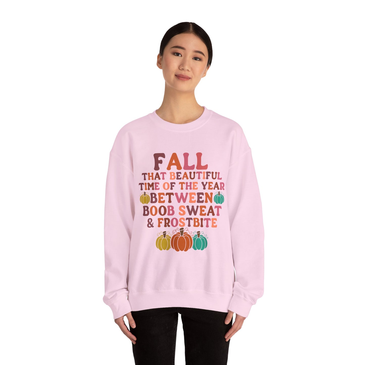 Fall-Themed Sweatshirt, Cozy Autumn Wear, Lightweight Pullover for Women, Funny Fall Sweatshirt, Great Gift for Thanksgiving