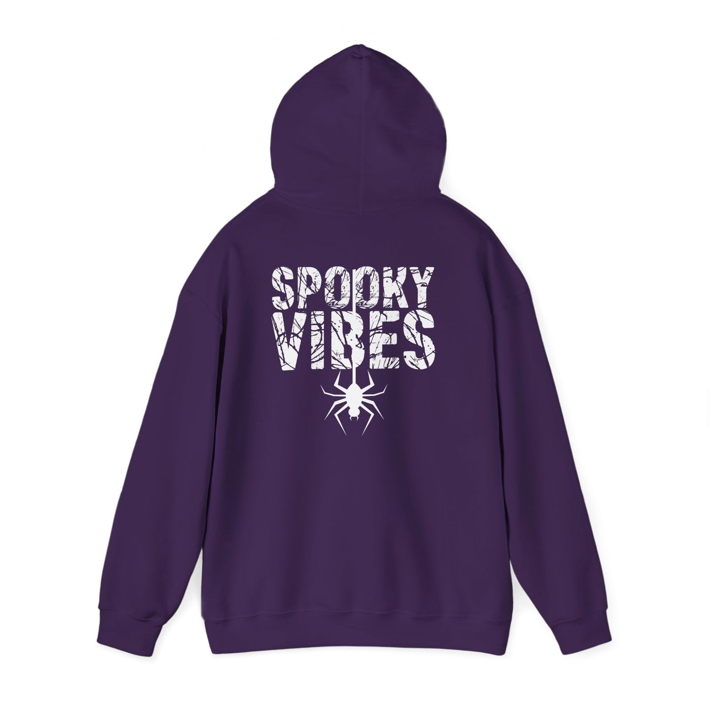 Spooky Vibes Unisex Hoodie, Halloween Sweatshirt, Cozy Fall Apparel, Fun Gift for Halloween Lovers, Spooky Season Wear