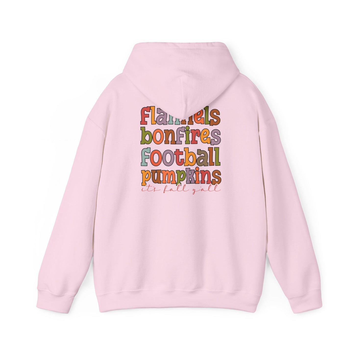 Autumn Vibes Hooded Sweatshirt | Flannels, Bonfires, Football | Cozy Fall Apparel, Gift for Her, Halloween, Thanksgiving