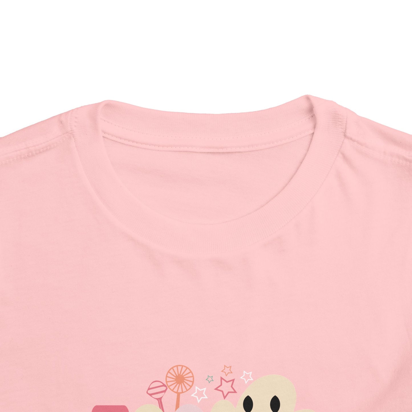 Toddler Tee with Cute Spooky Ghost Design, Halloween Kids Shirt, Trick or Treat Apparel, Toddler Ghost T-Shirt, Fall Outfit