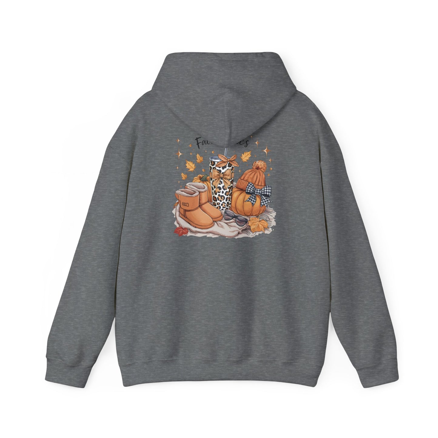 Cozy Fall Vibes Unisex Heavy Blend™ Hooded Sweatshirt - Perfect for Autumn Fashion, Gift for Friends, Pumpkin Spice Lovers, Casual Wear