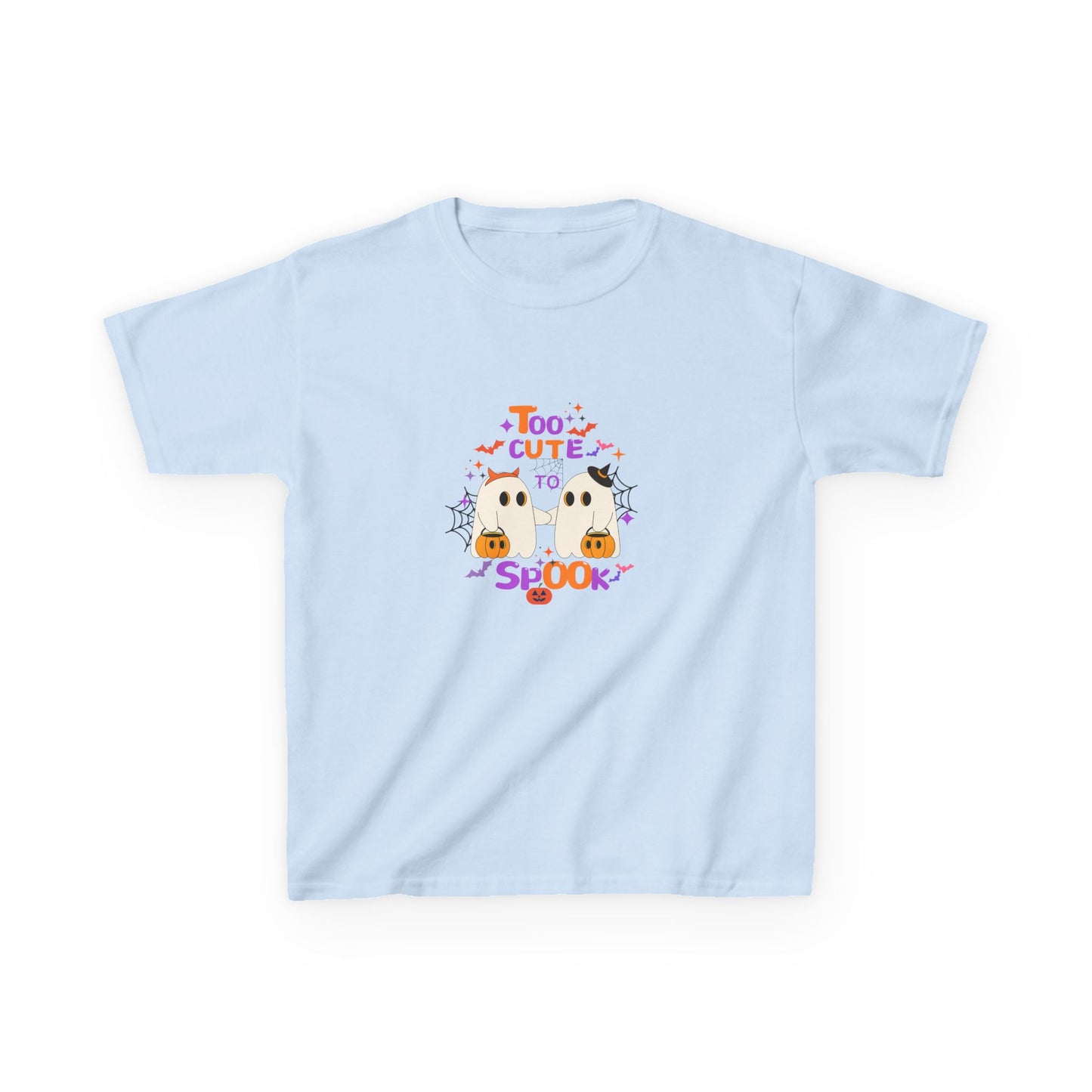 Too Cute To Spook Kids Tee | Halloween T-Shirt, Funny Kids Shirt, Cute Halloween Outfit, Toddler Halloween Tee, Kids Fall Fashion