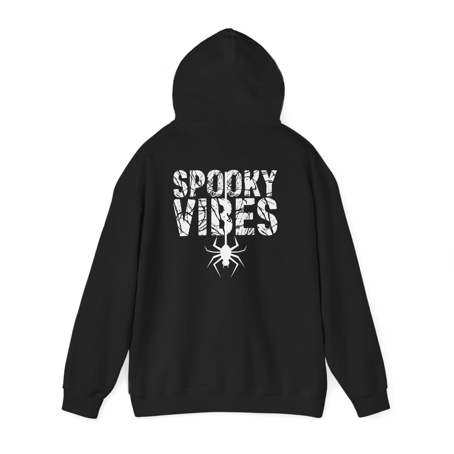 Spooky Vibes Unisex Hoodie, Halloween Sweatshirt, Cozy Fall Apparel, Fun Gift for Halloween Lovers, Spooky Season Wear