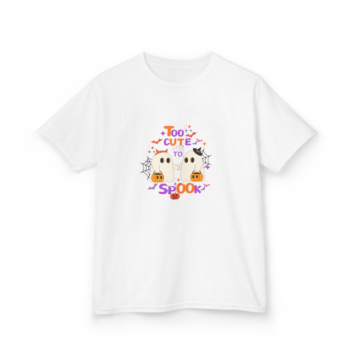 Too Cute To Spook Kids Tee | Halloween T-Shirt, Funny Kids Shirt, Cute Halloween Outfit, Toddler Halloween Tee, Kids Fall Fashion