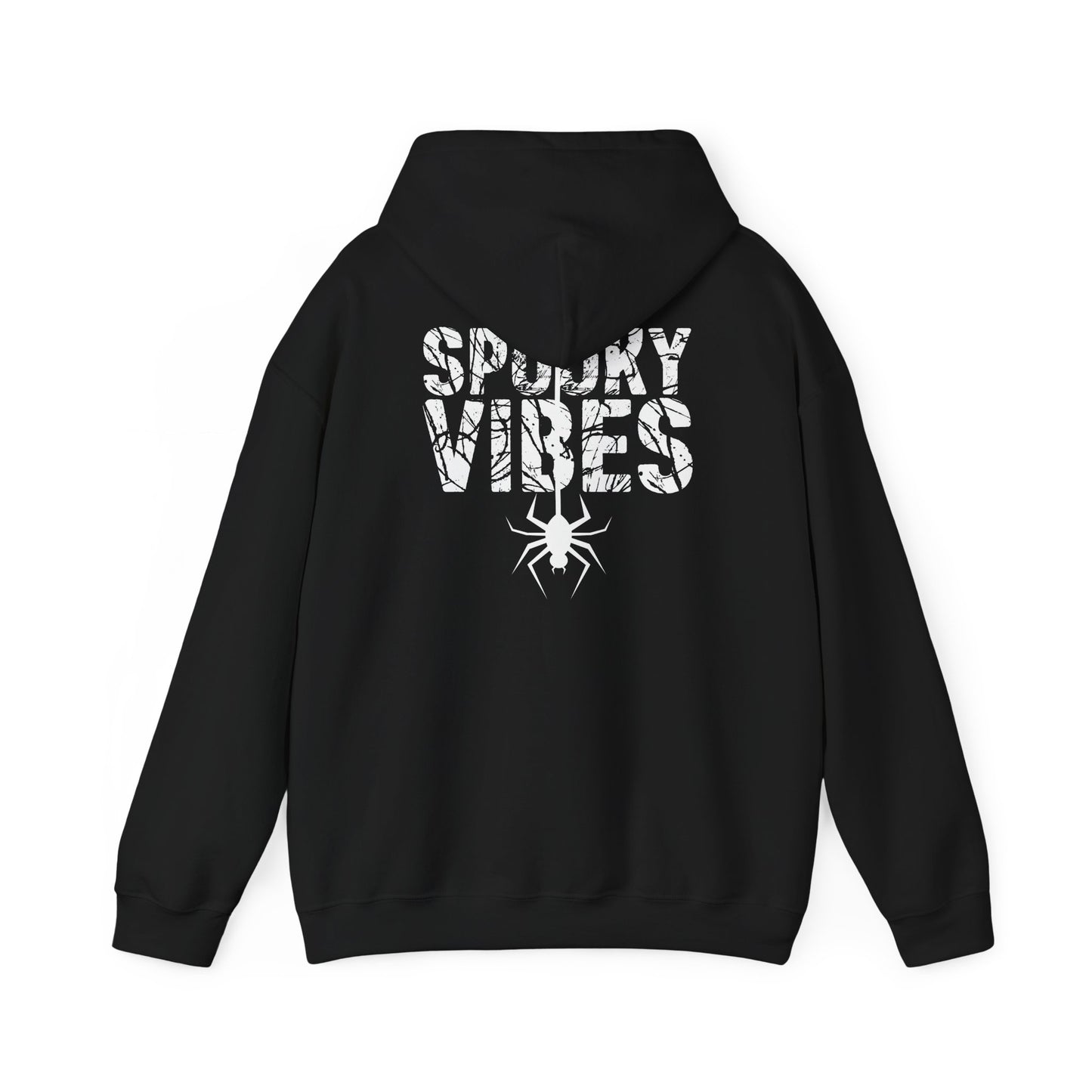 Spooky Vibes Unisex Hoodie, Halloween Sweatshirt, Cozy Fall Apparel, Fun Gift for Halloween Lovers, Spooky Season Wear
