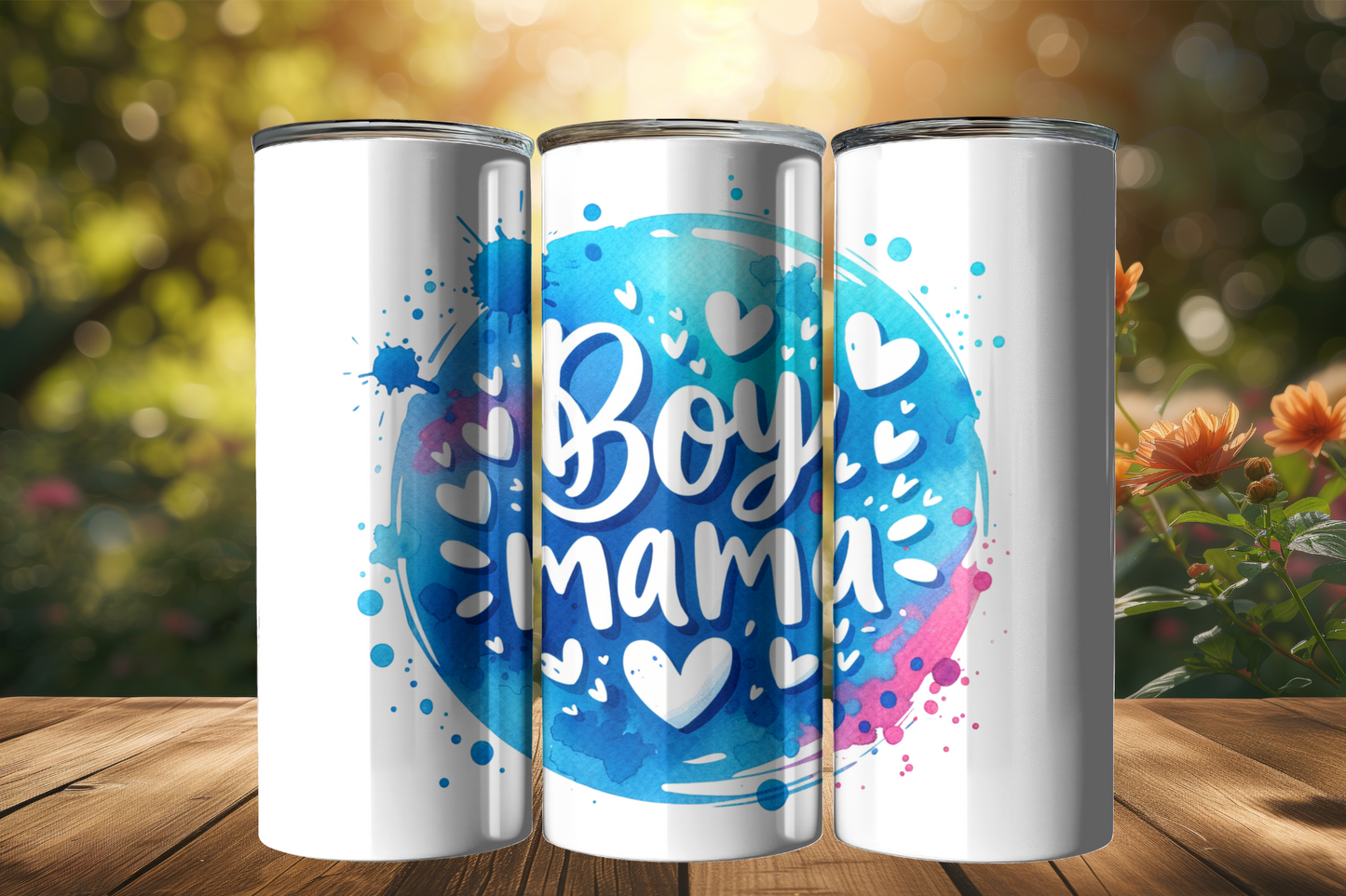 Boy Mom Stainless Steel 20oz Tumbler