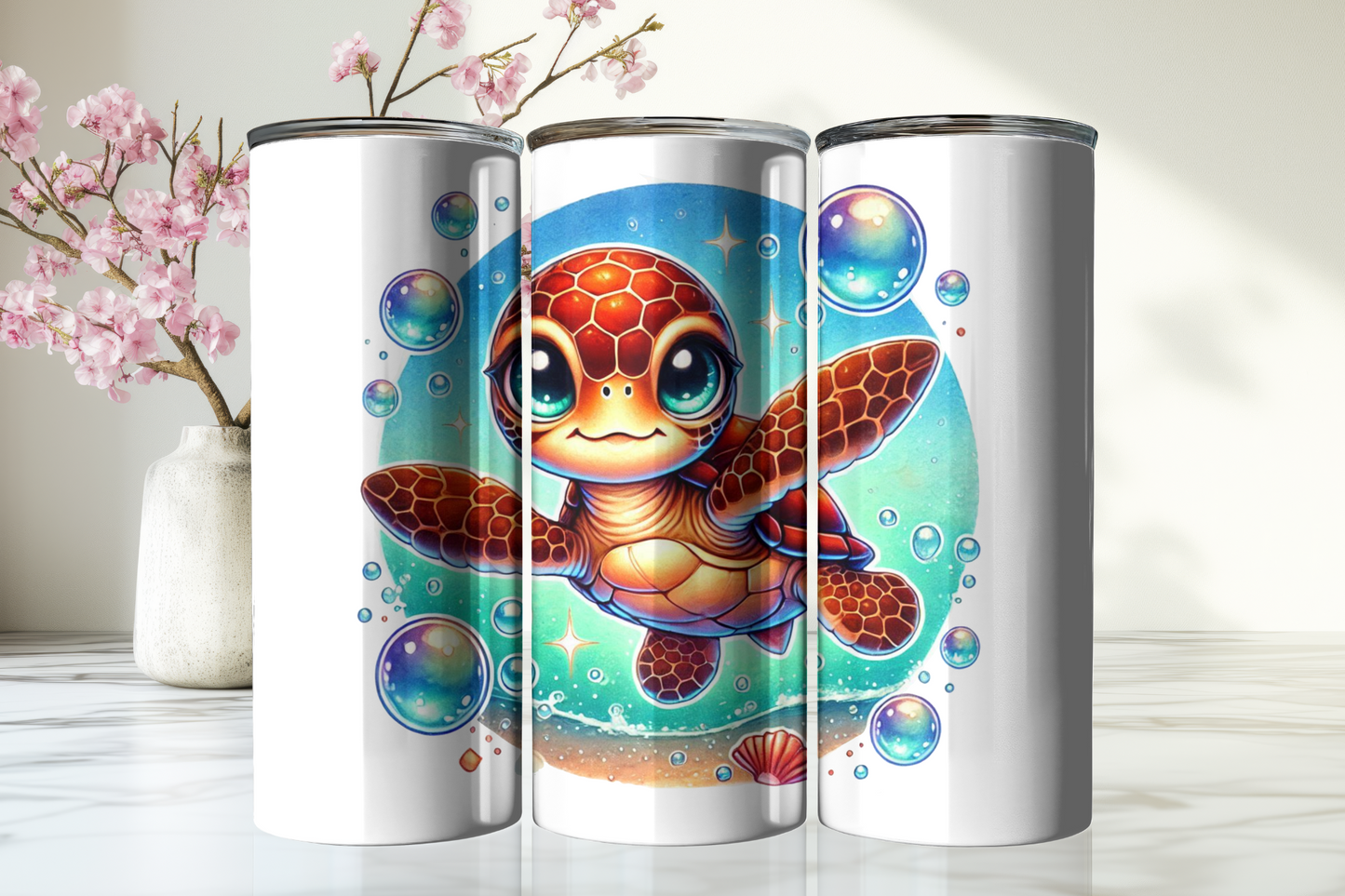 Turtle 20oz Stainless Steel Tumbler