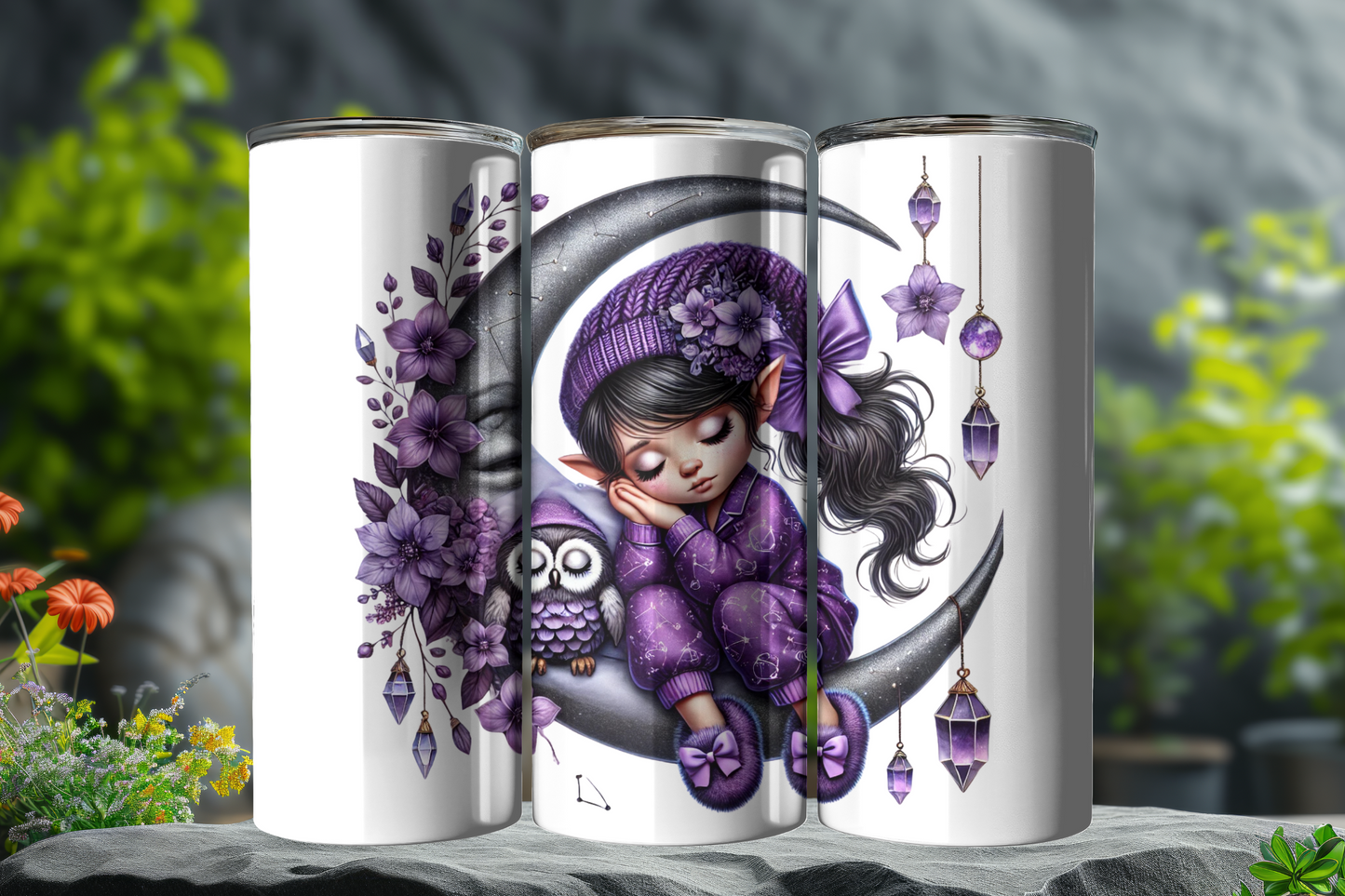 Sleepy Gnome 20oz Stainless Steel Tumbler