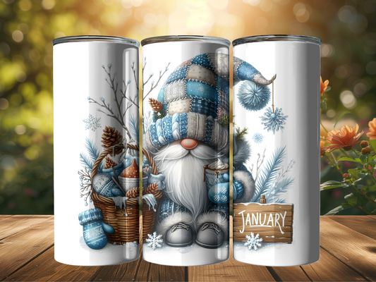 12 Month Gnome 20oz Tumbler