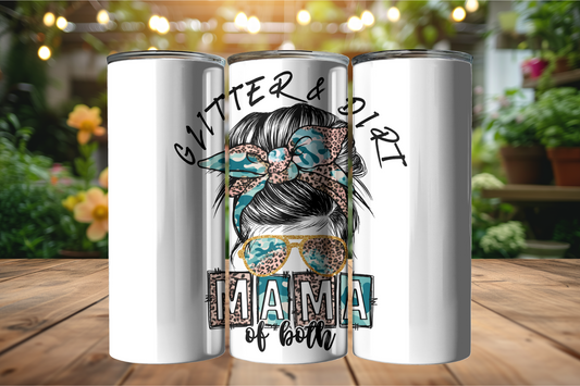 Mama of Both 20oz Stainless Steel Tumbler