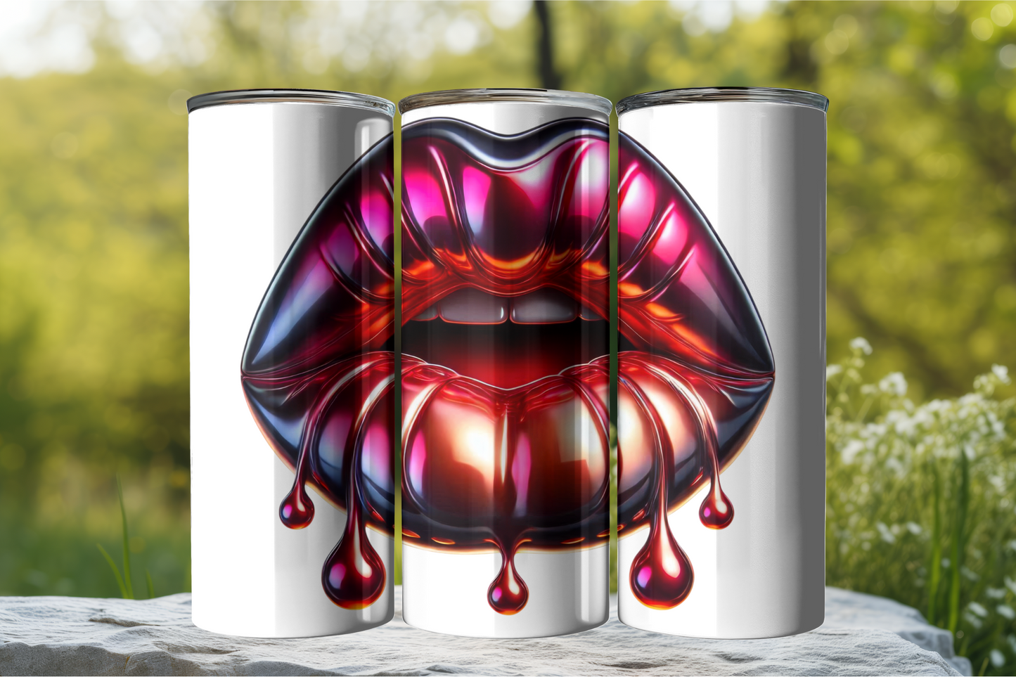 Dripping Lips 20oz Stainless Steel Tumbler