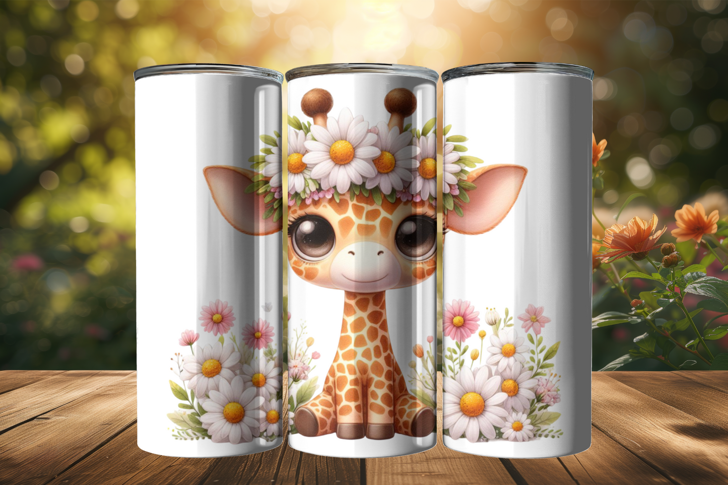 Cute Baby Giraffe 20oz Tumbler