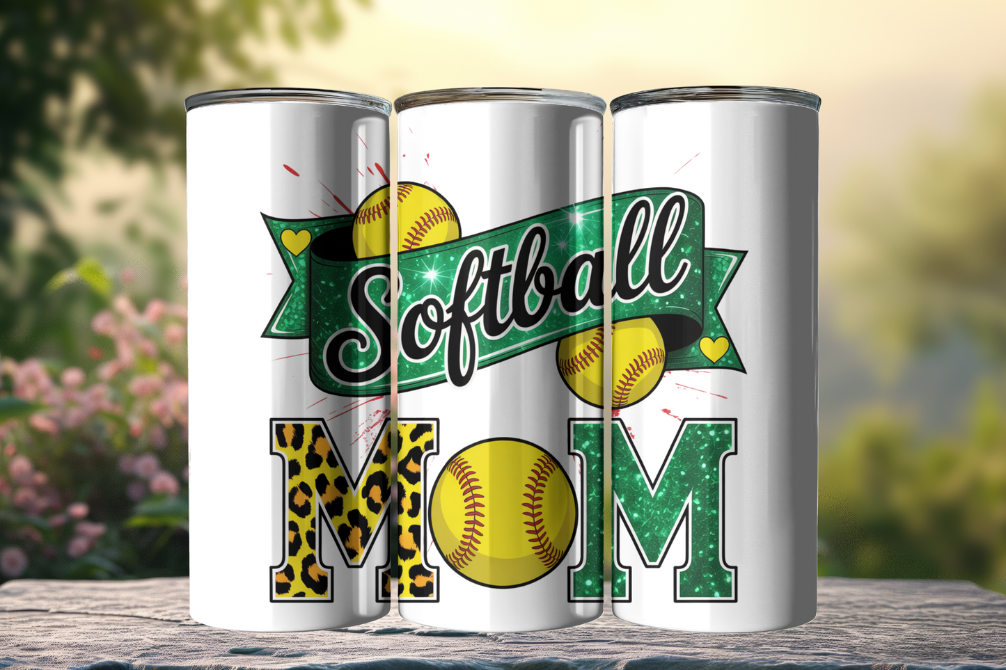 Softball mom 20oz Tumbler