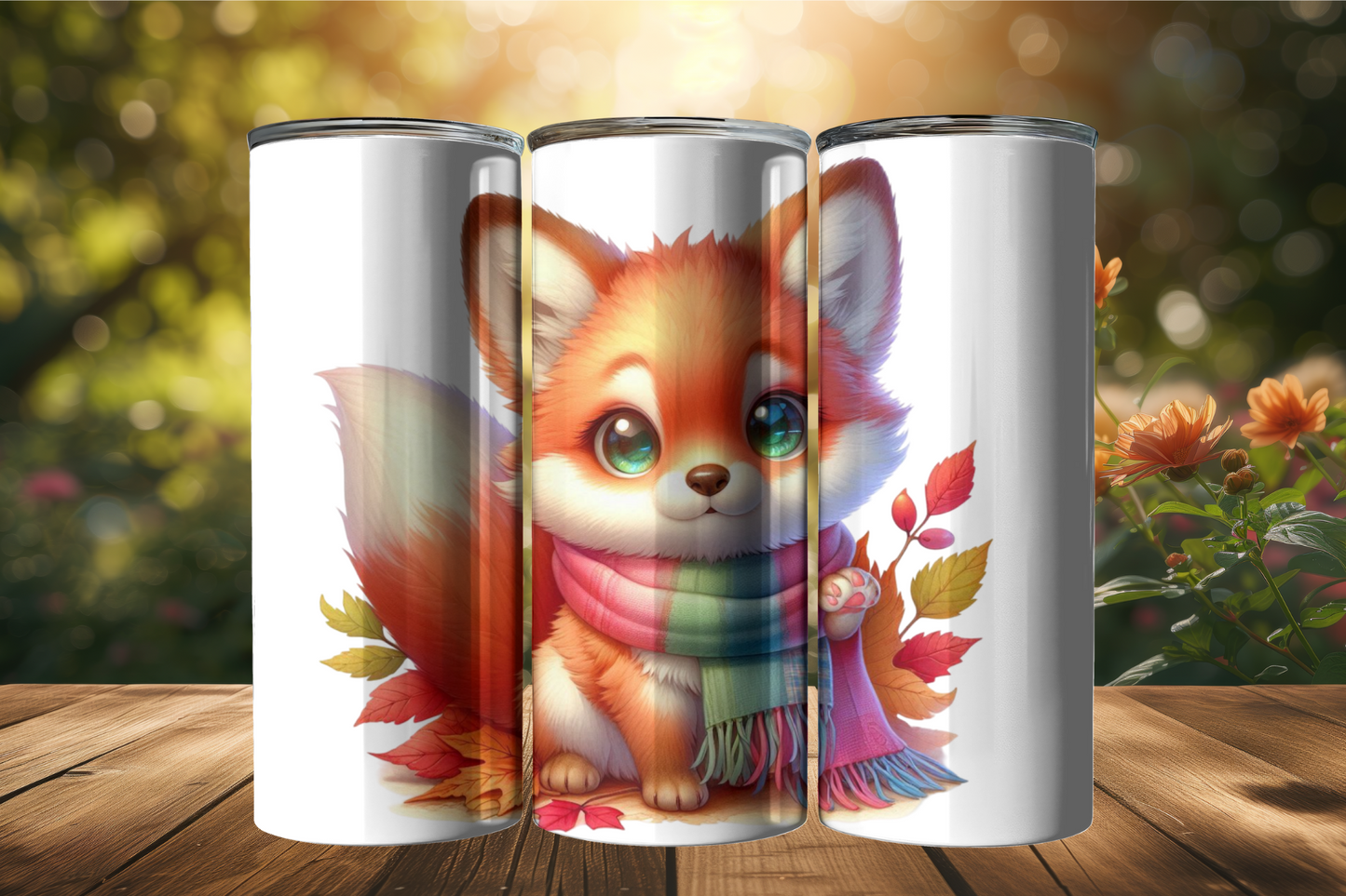 Cute Baby Fox 20oz Tumbler