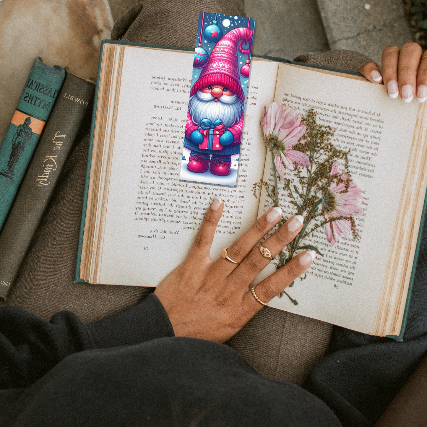 Christmas Gnome Bookmark