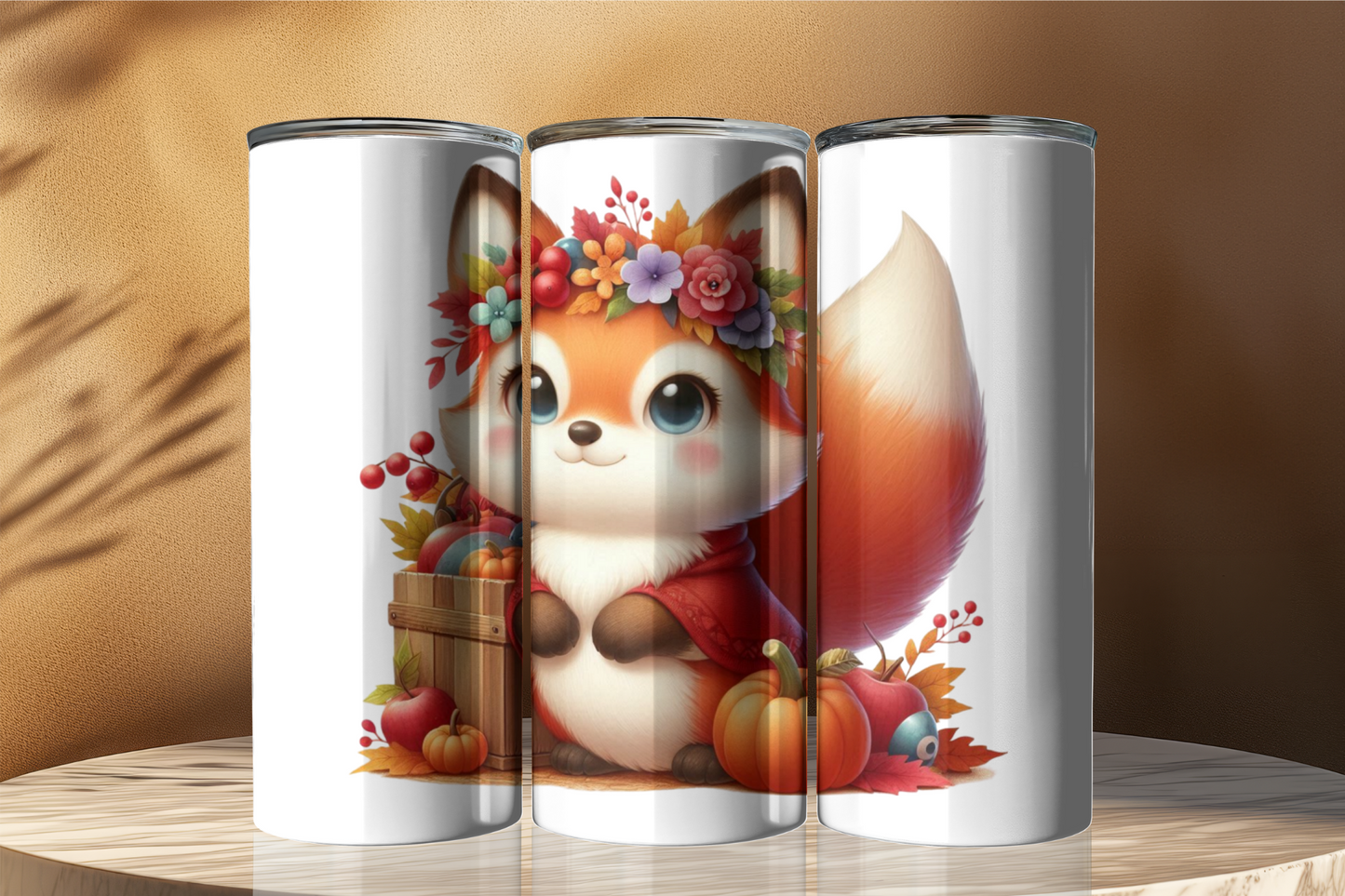 Cute Baby Fox 20oz Tumbler