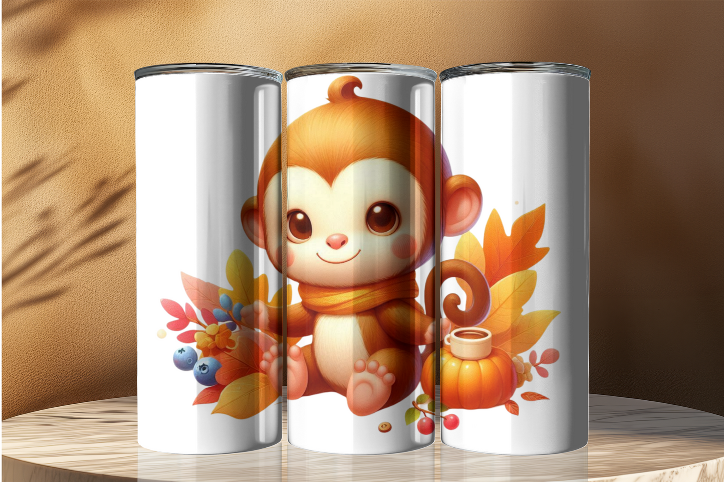 Cute Baby Monkey 20oz Tumbler