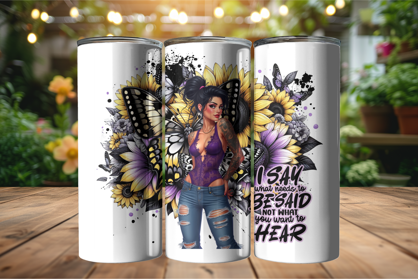 BadAss Babe 20oz Tumbler