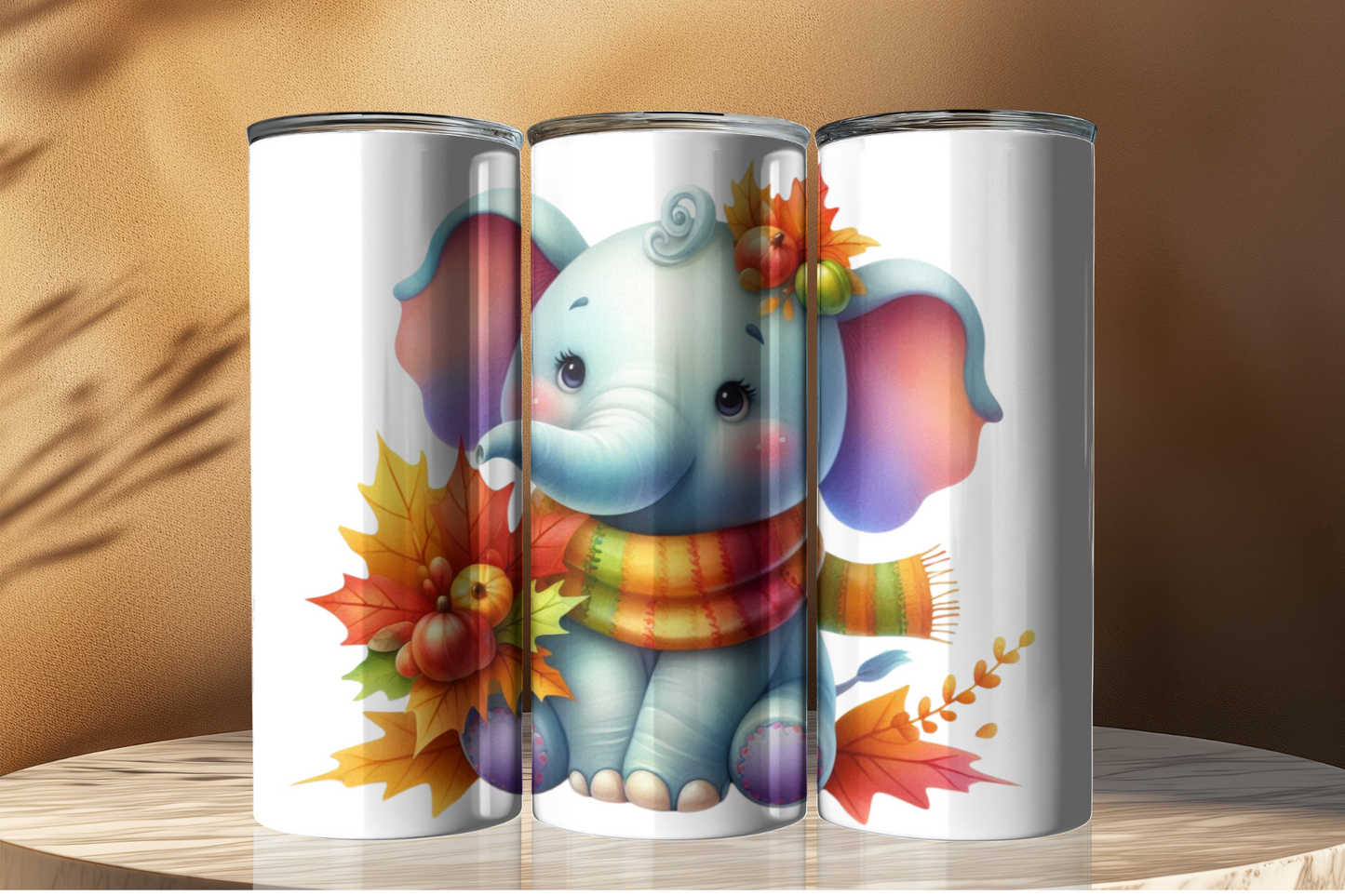 Cute Baby Elephant 20oz Tumbler