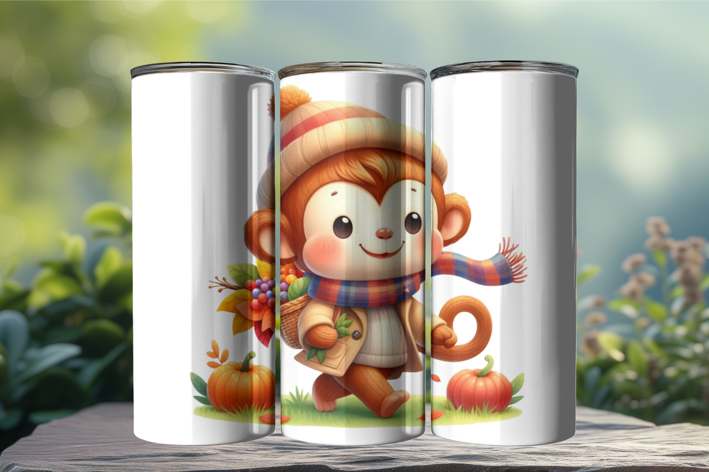 Cute Baby Monkey 20oz Tumbler