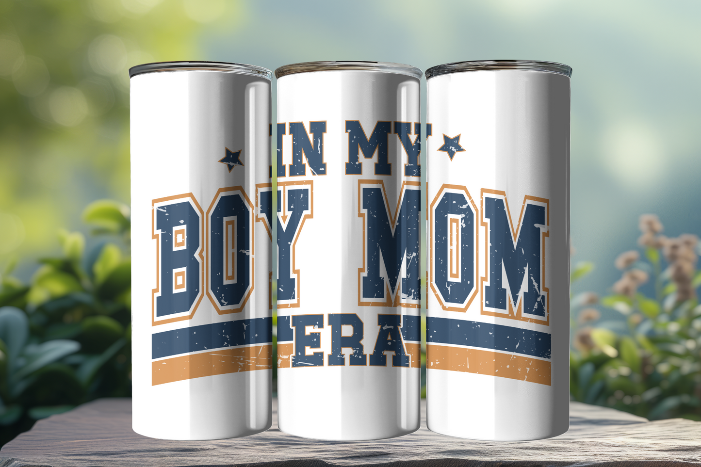 Boy Mom Stainless Steel 20oz Tumbler