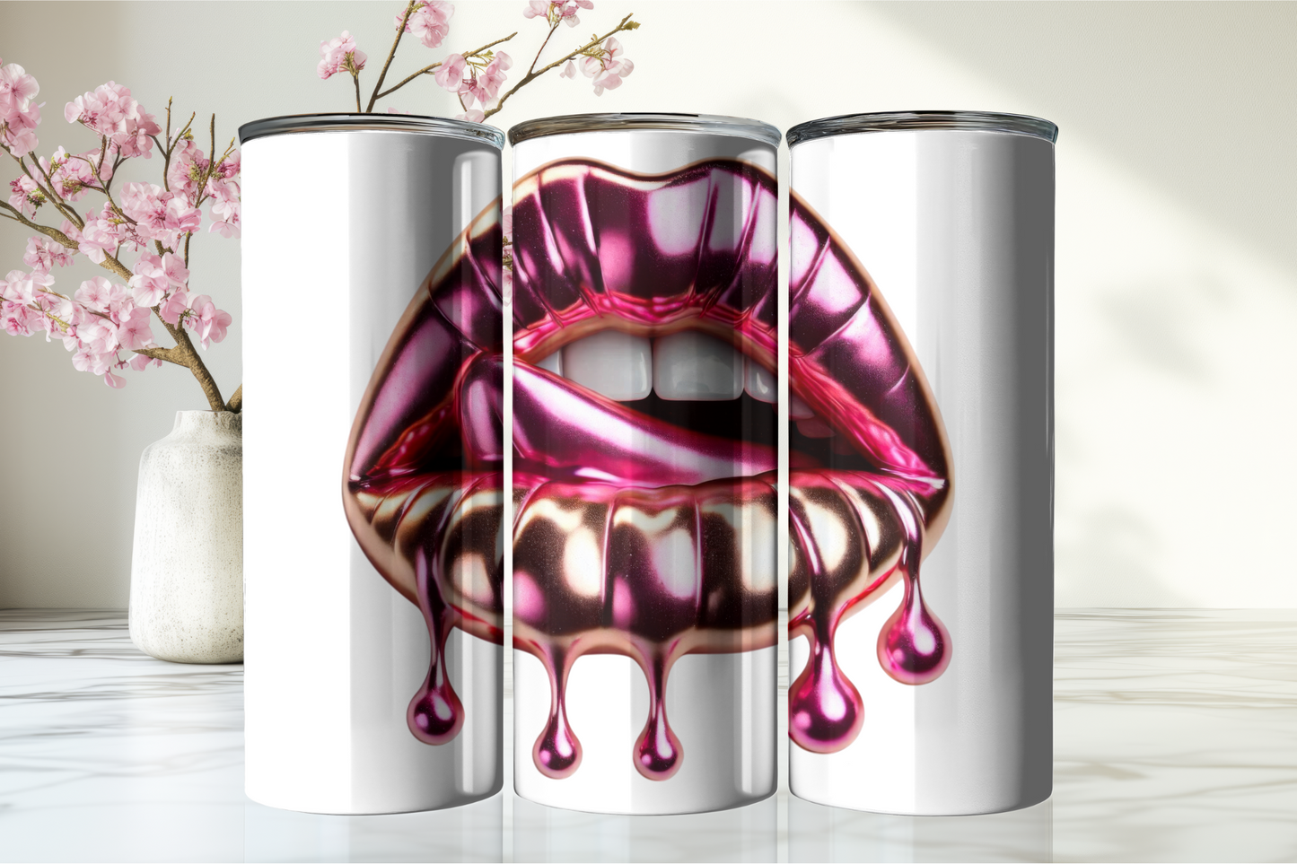 Dripping Lips 20oz Stainless Steel Tumbler