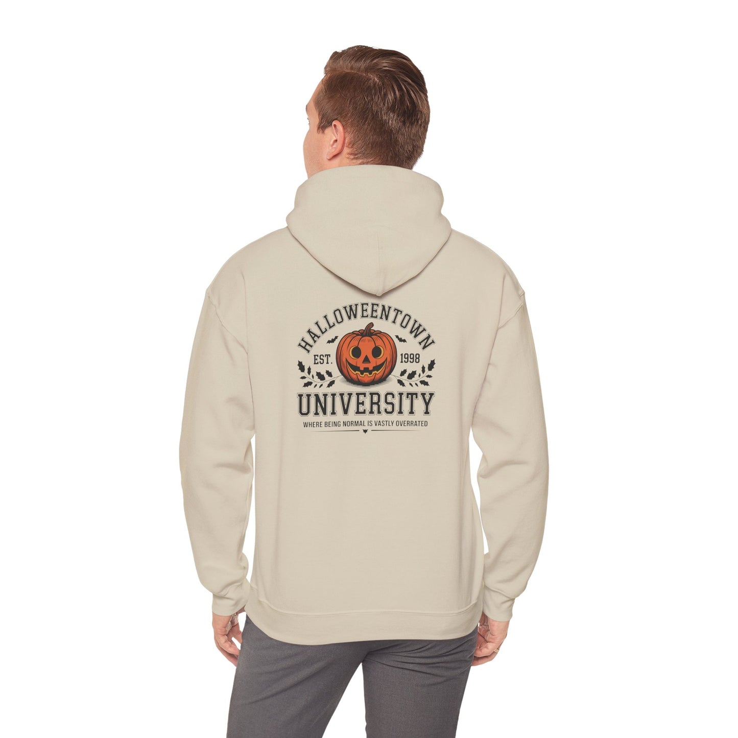 Halloween University Hoodie - Cozy Autumn Sweatshirt, Perfect for Halloween Celebrations, Gift for College Students, Unisex Style, [...]