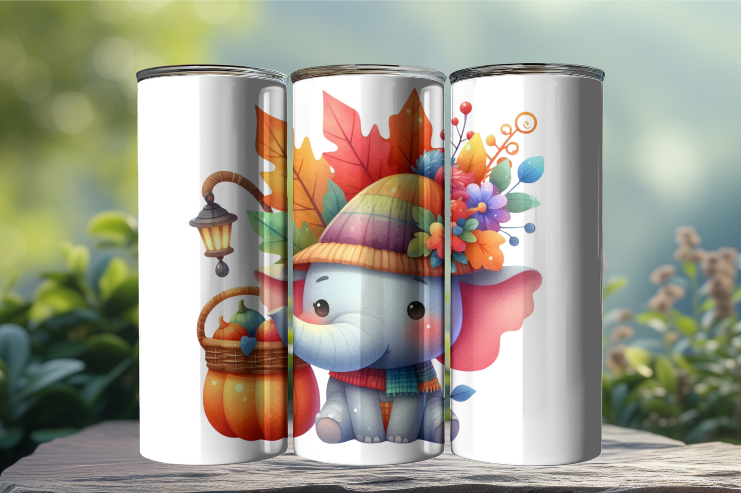 Cute Baby Elephant 20oz Tumbler