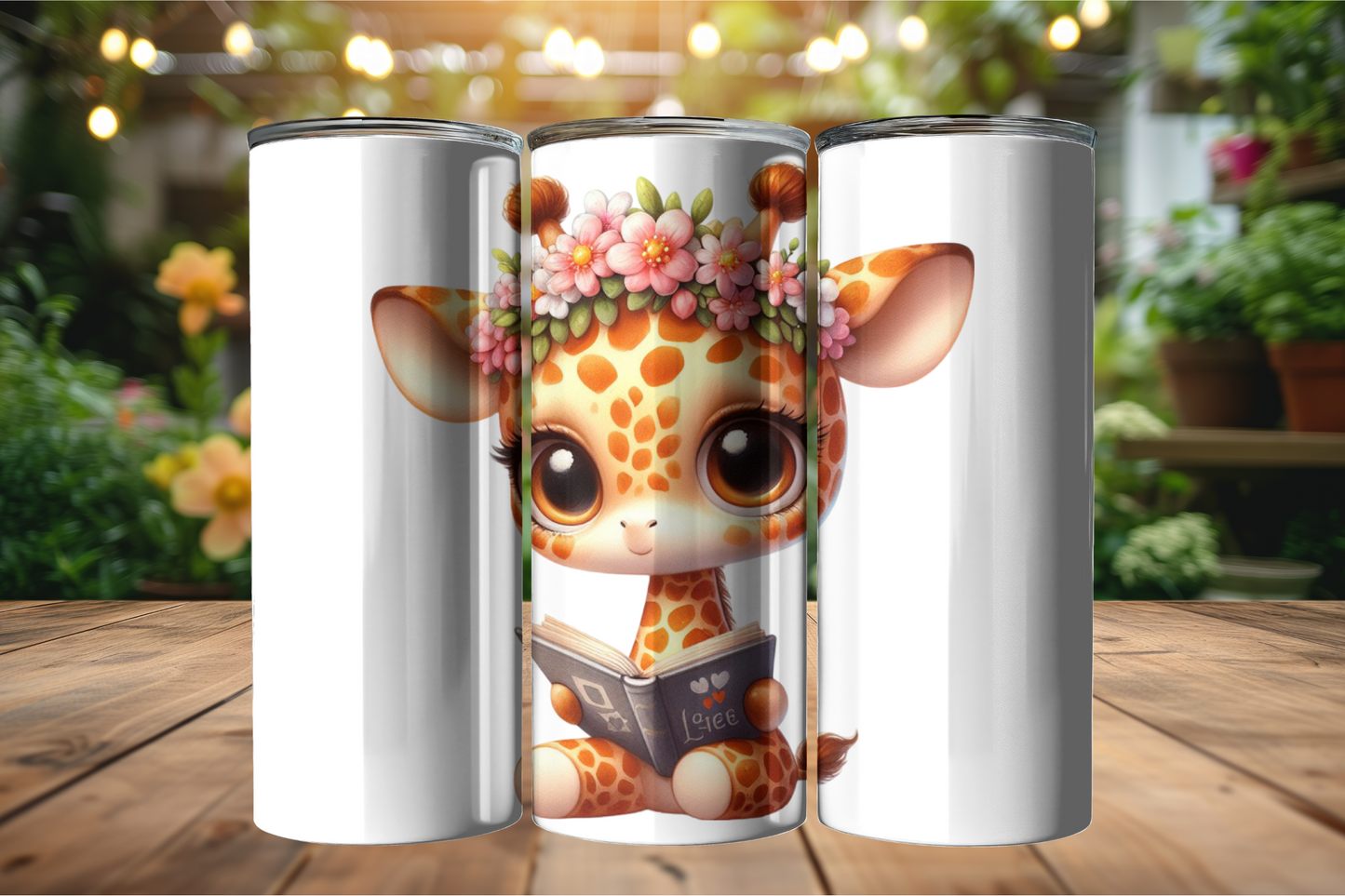 Cute Baby Giraffe 20oz Tumbler