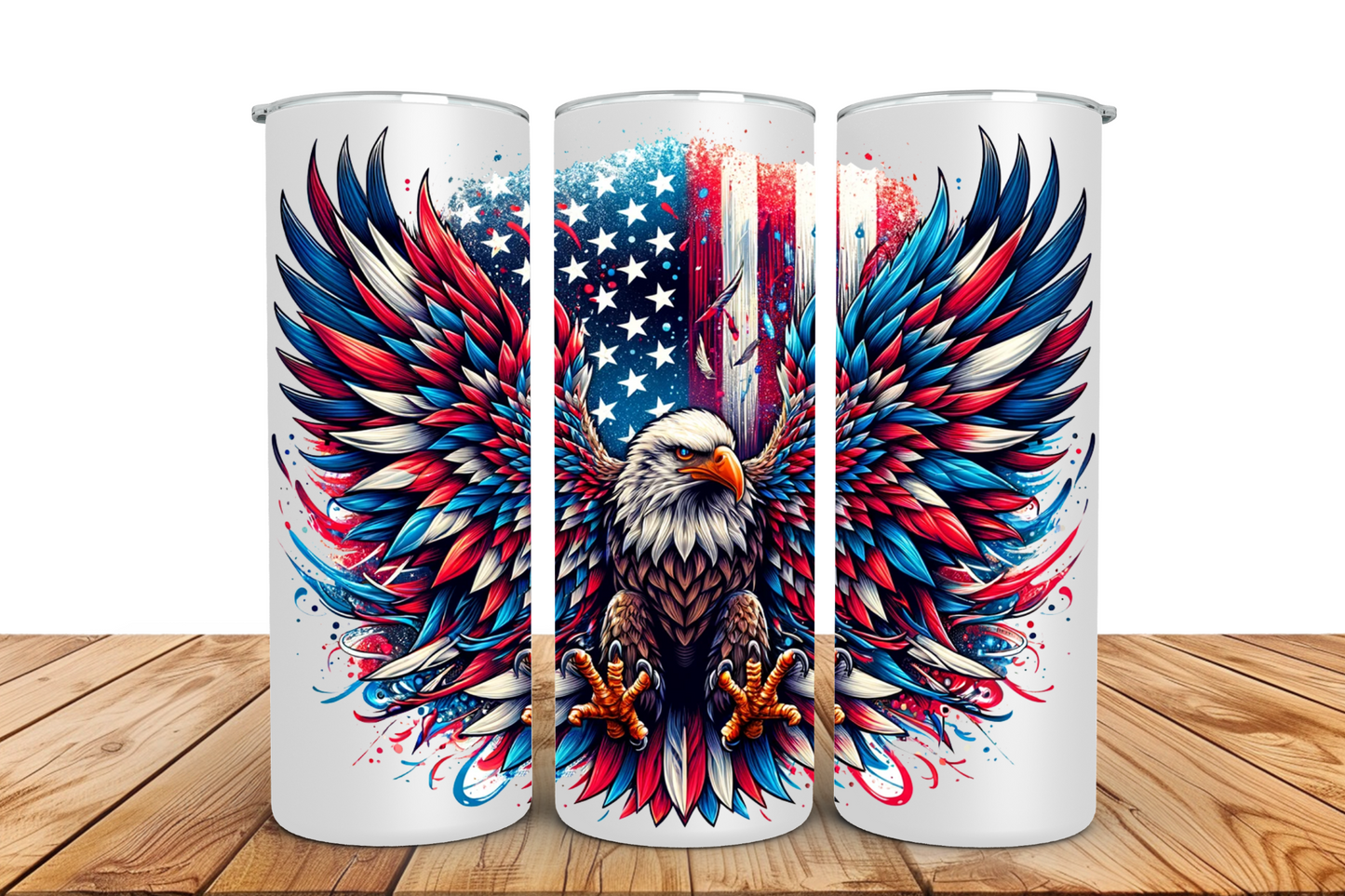 Patriotic Eagle USA 20oz Tumbler