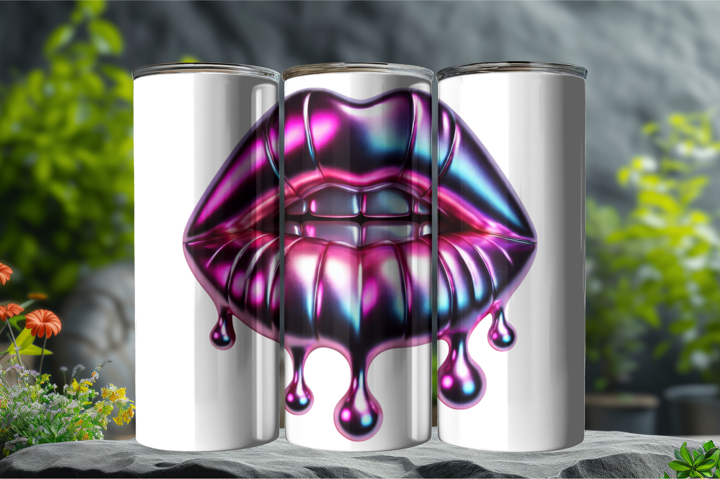 Dripping Lips 20oz Stainless Steel Tumbler