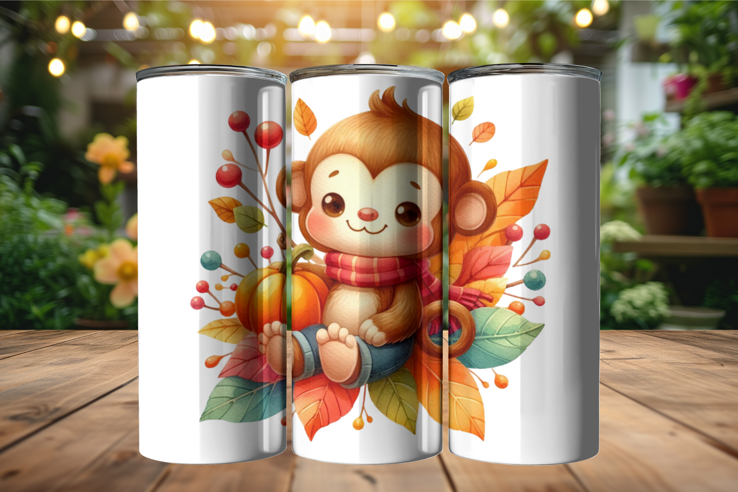 Cute Baby Monkey 20oz Tumbler