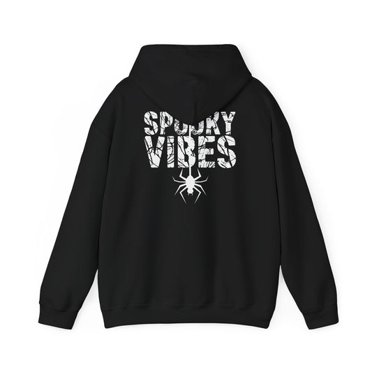 Spooky Vibes Unisex Hoodie, Halloween Sweatshirt, Cozy Fall Apparel, Fun Gift for Halloween Lovers, Spooky Season Wear