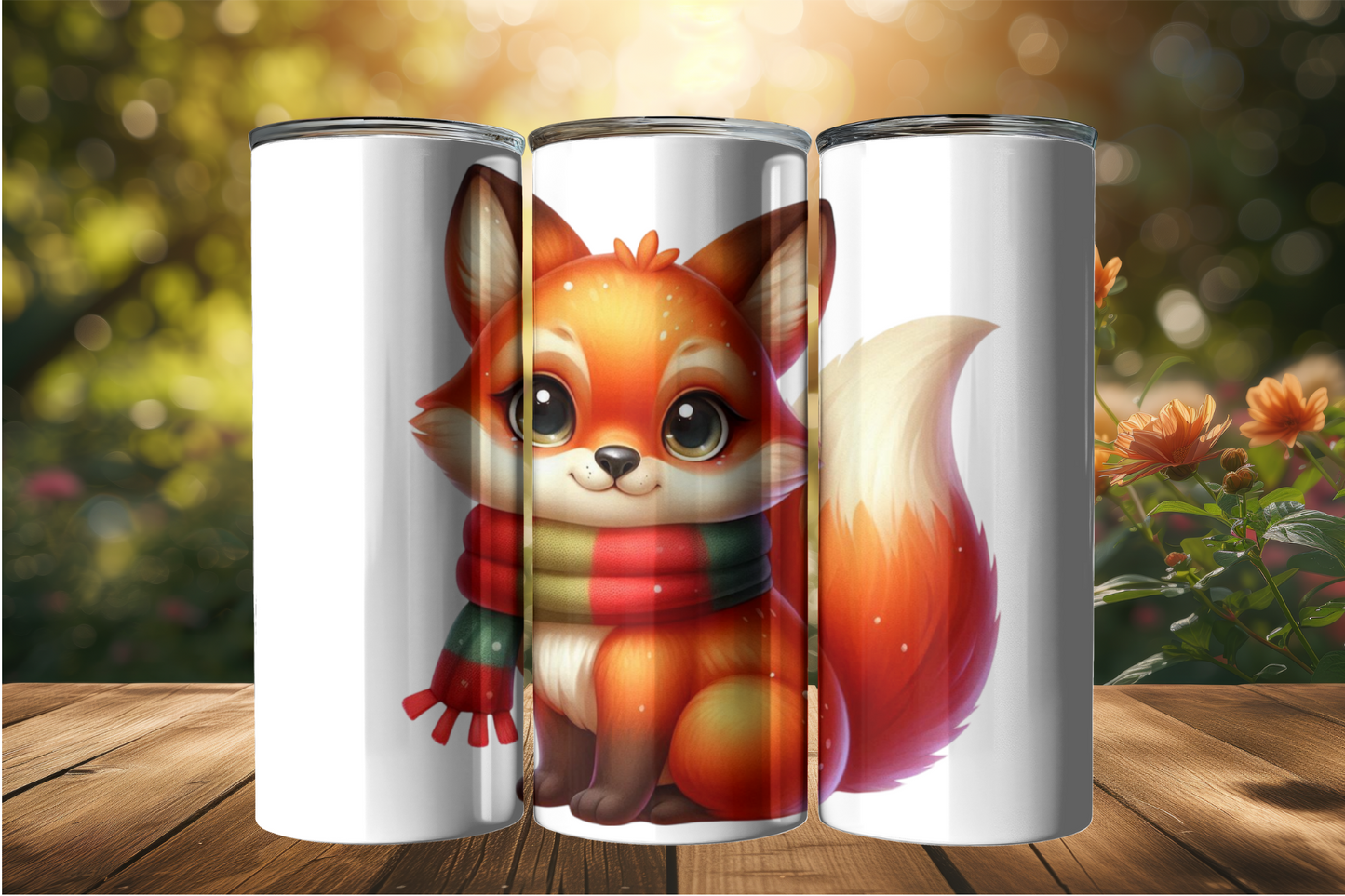 Cute Baby Fox 20oz Tumbler