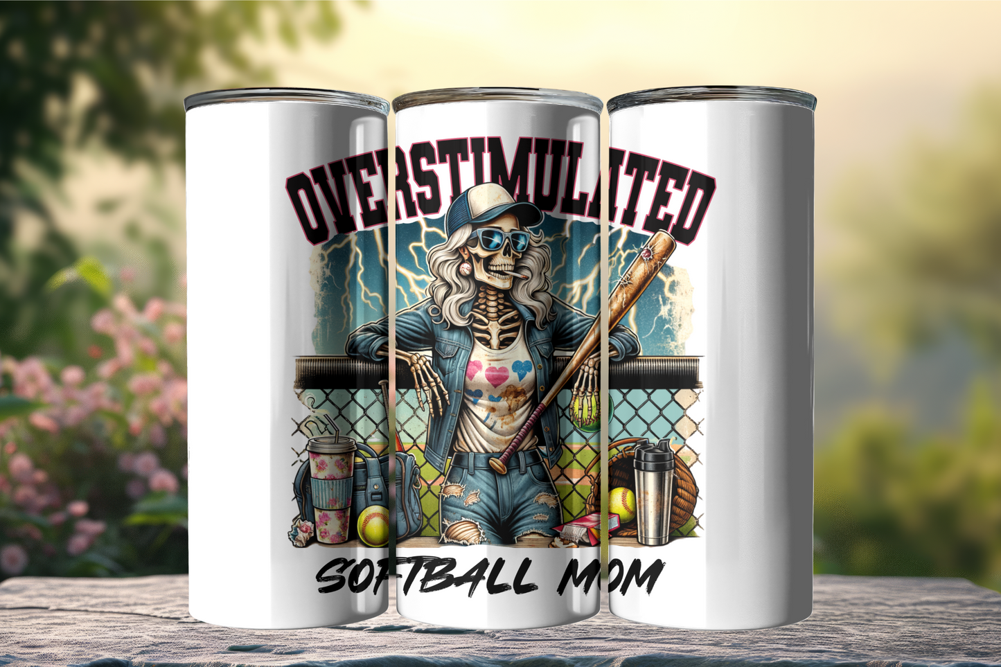 Softball mom 20oz Tumbler