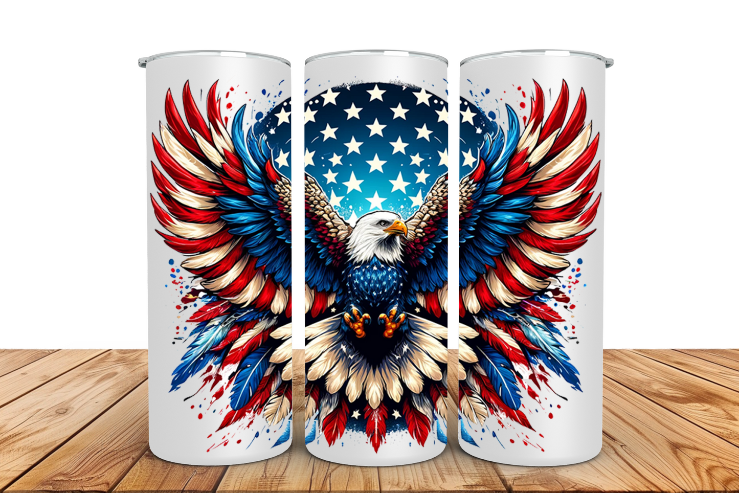 Patriotic Eagle USA 20oz Tumbler