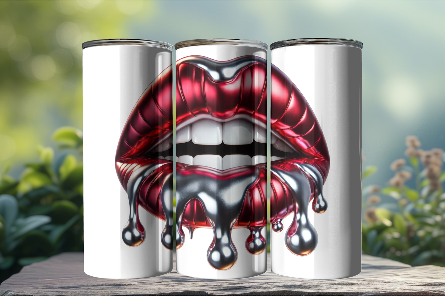 Dripping Lips 20oz Stainless Steel Tumbler