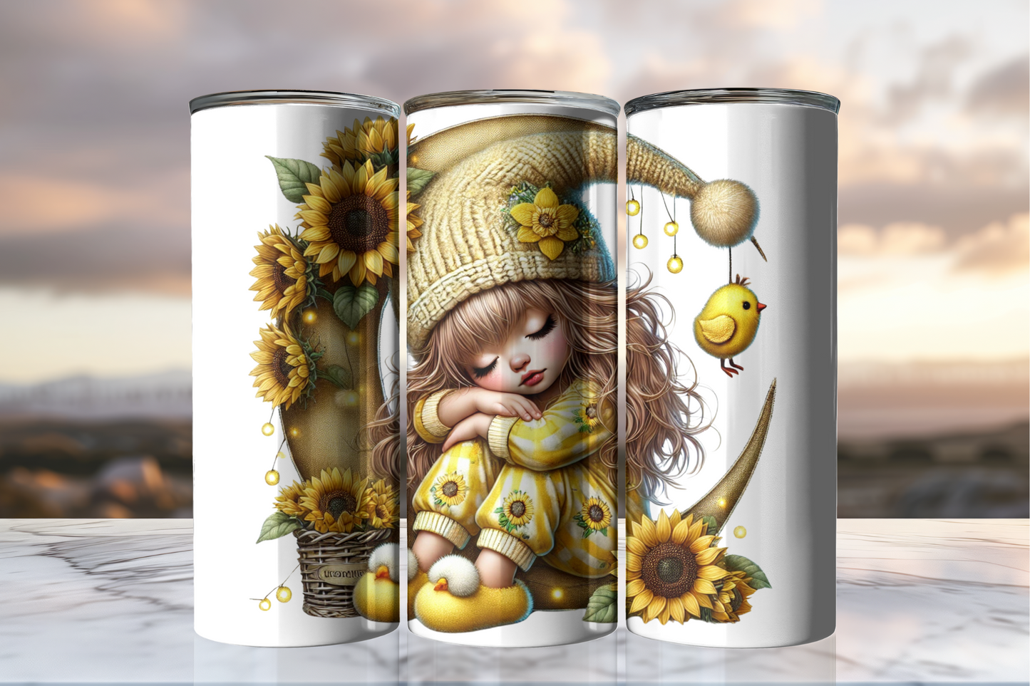 Sleepy Gnome 20oz Stainless Steel Tumbler