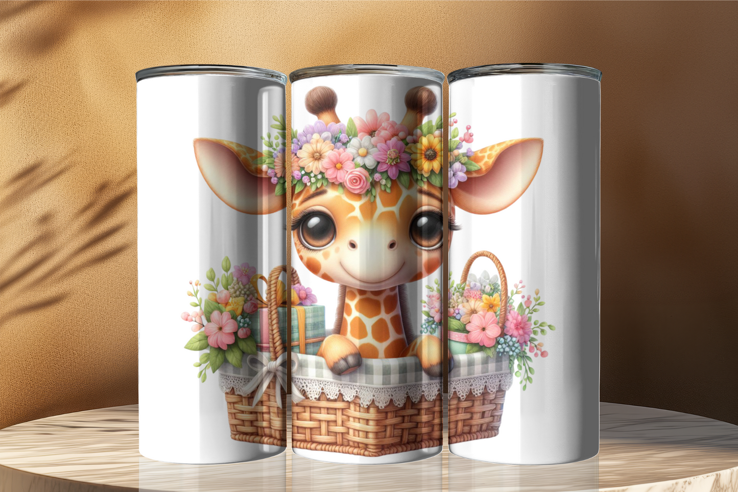 Cute Baby Giraffe 20oz Tumbler