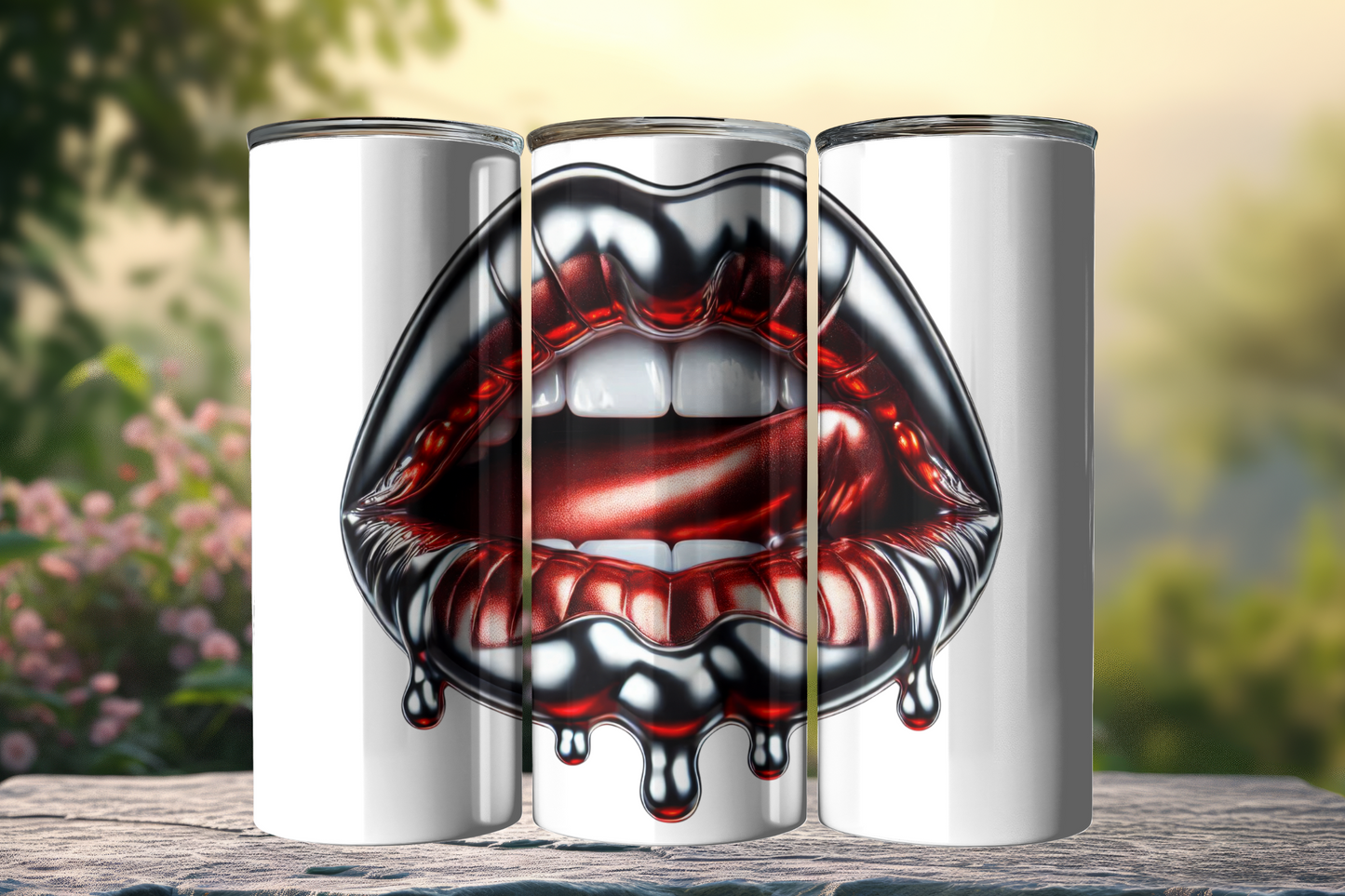 Dripping Lips 20oz Stainless Steel Tumbler