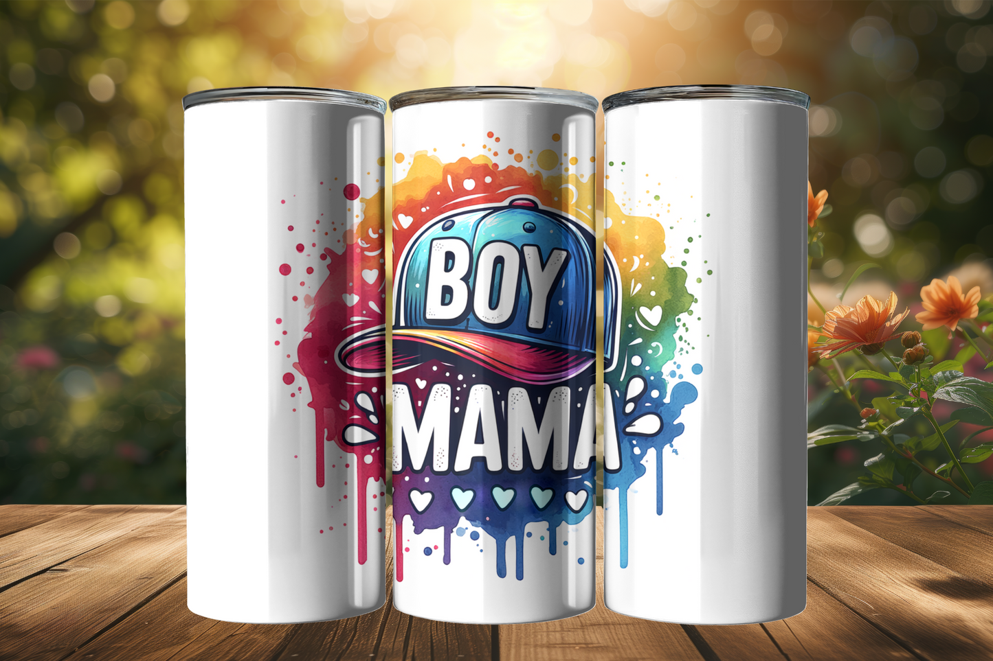 Boy Mom Stainless Steel 20oz Tumbler