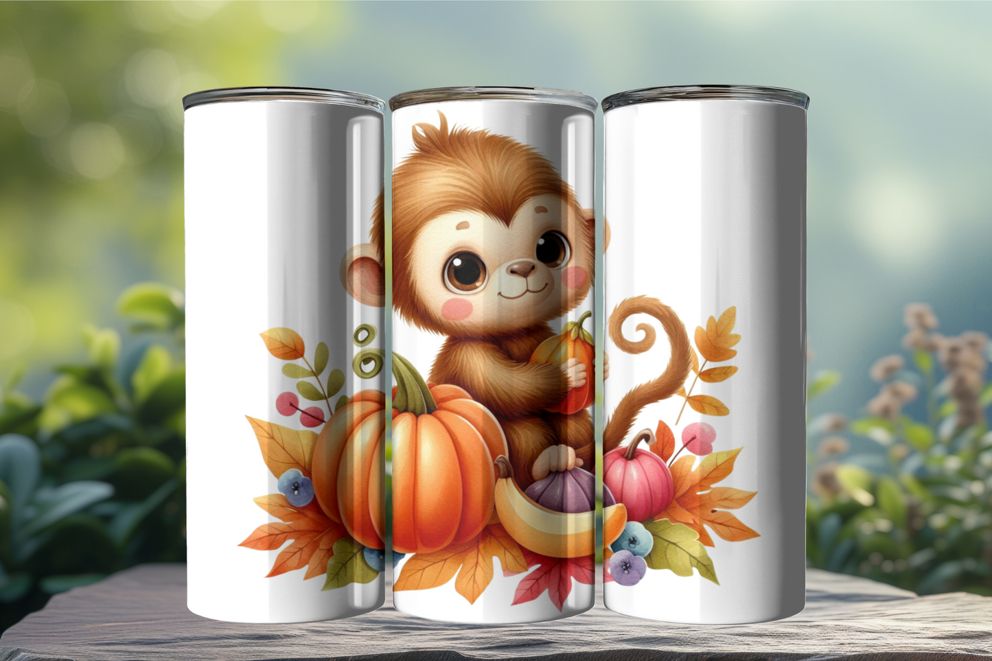 Cute Baby Monkey 20oz Tumbler