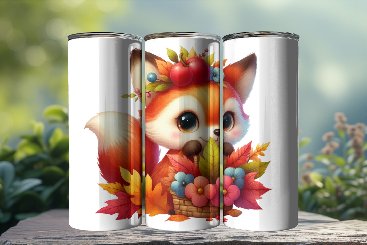 Cute Baby Fox 20oz Tumbler