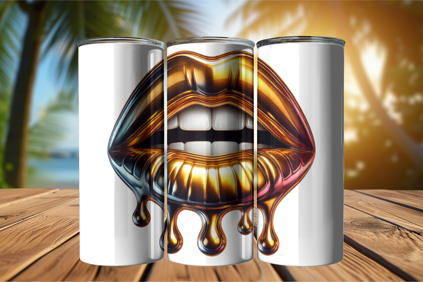 Dripping Lips 20oz Stainless Steel Tumbler