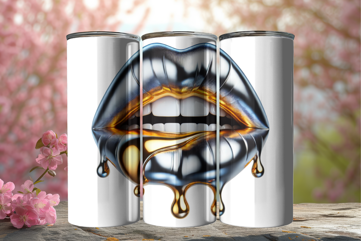 Dripping Lips 20oz Stainless Steel Tumbler