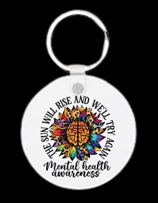 Mental Health Awareness Keychain