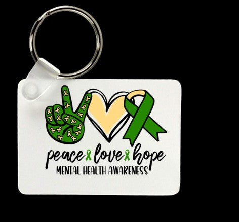 Mental Health Awareness Keychain